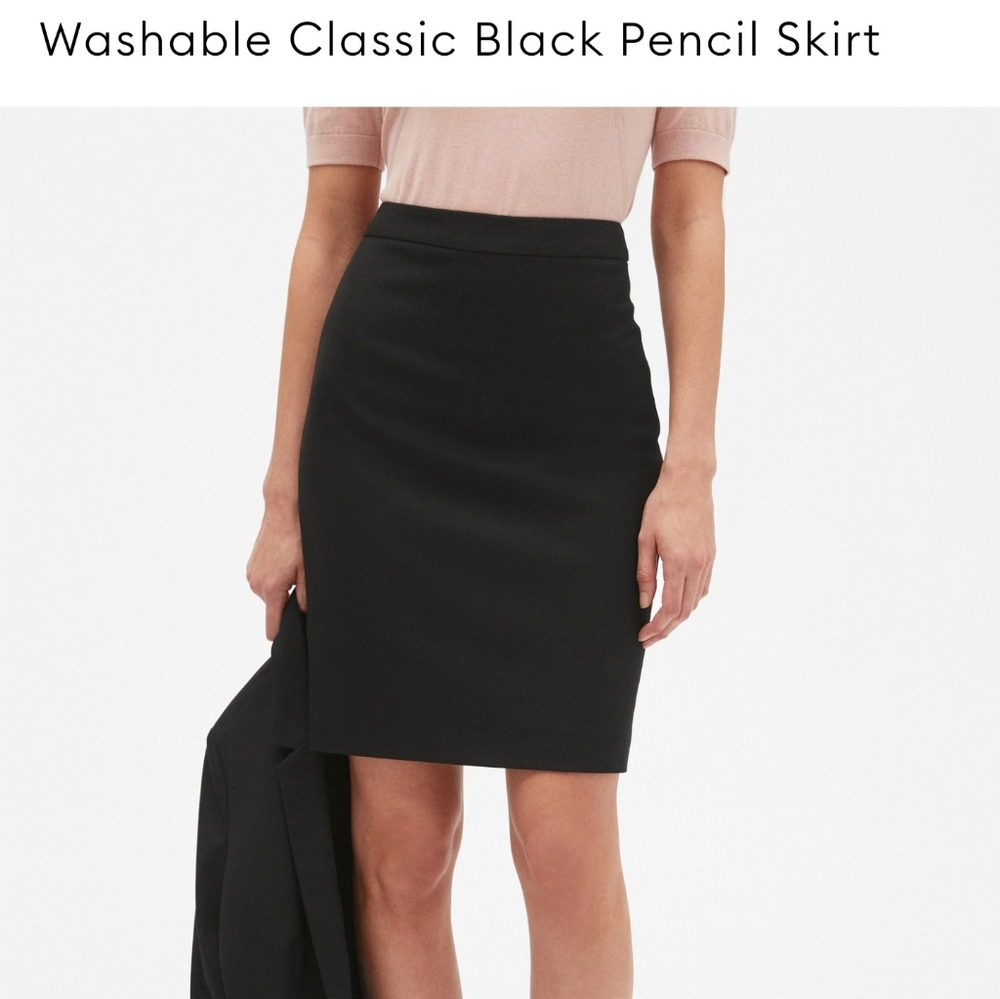 Express black  pencil skirt